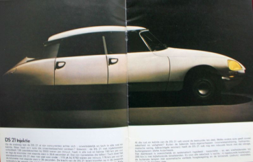 Citroen DS Modelprogram 1972 Carbrochure  (10114)